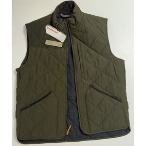 J CREW Sussex Vest Olive Green Men's sz M NWT Preppy outdoors Ivy League Classic